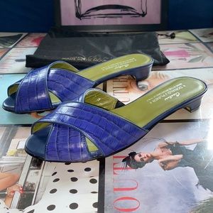 Donald J Pliner open toe mule size 7